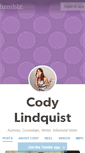 Mobile Screenshot of codylindquist.com